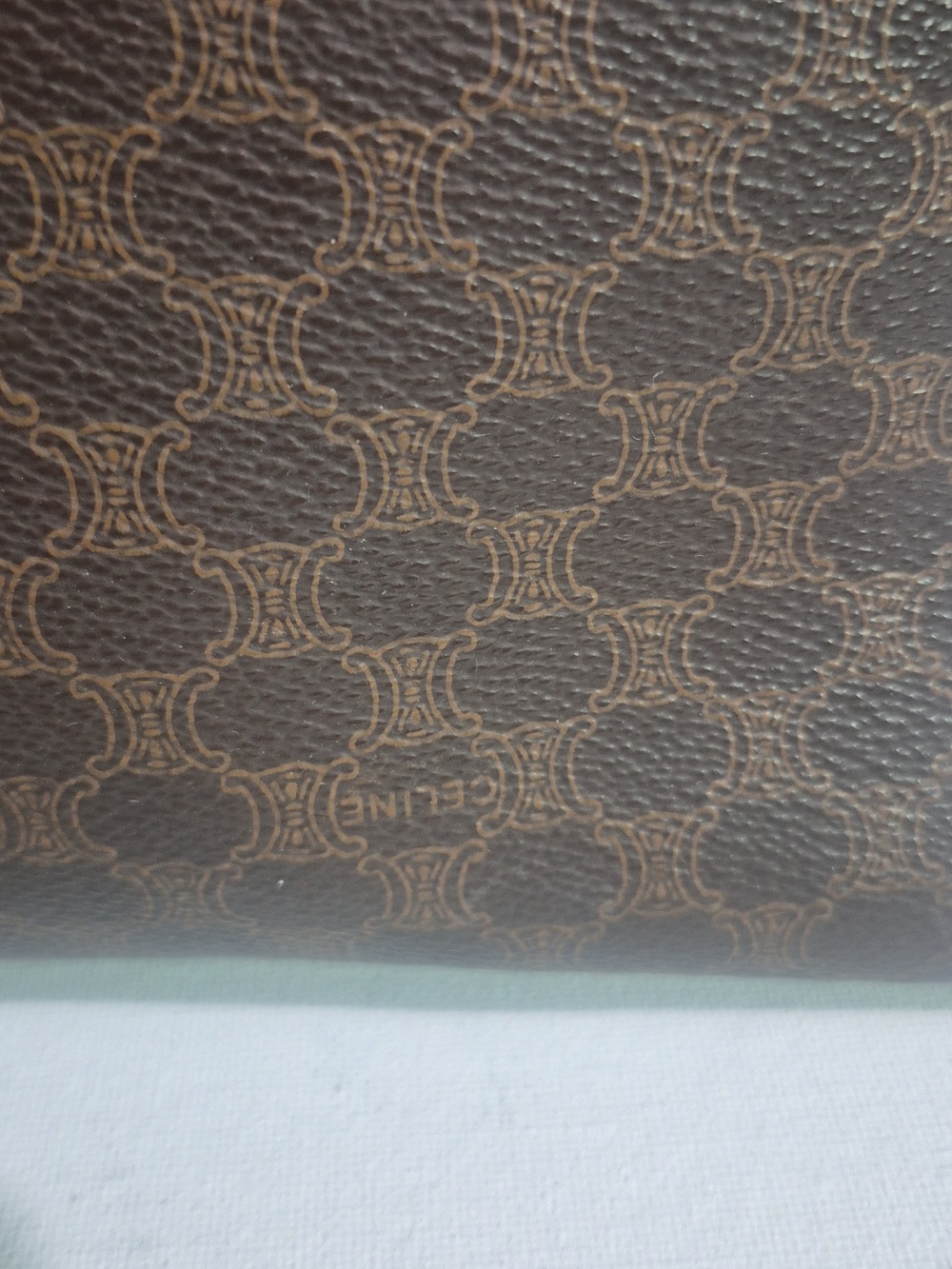 Vintage Celine Brown Monogram Bag - Picture 3 of 13